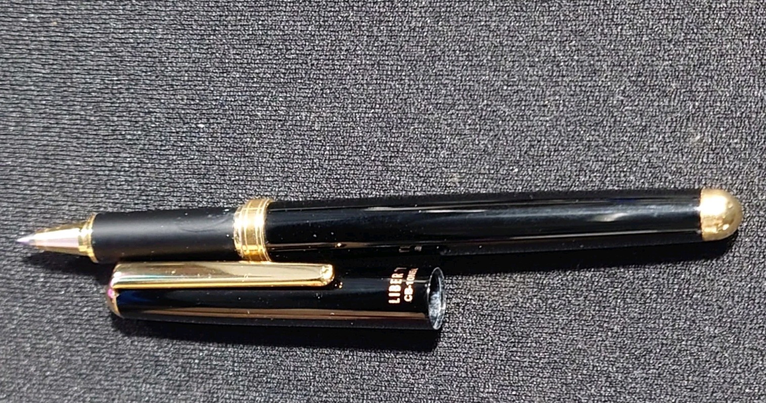 OHTO Liberty CB-10NBL Ceramic Rollerball Pen Japan Black