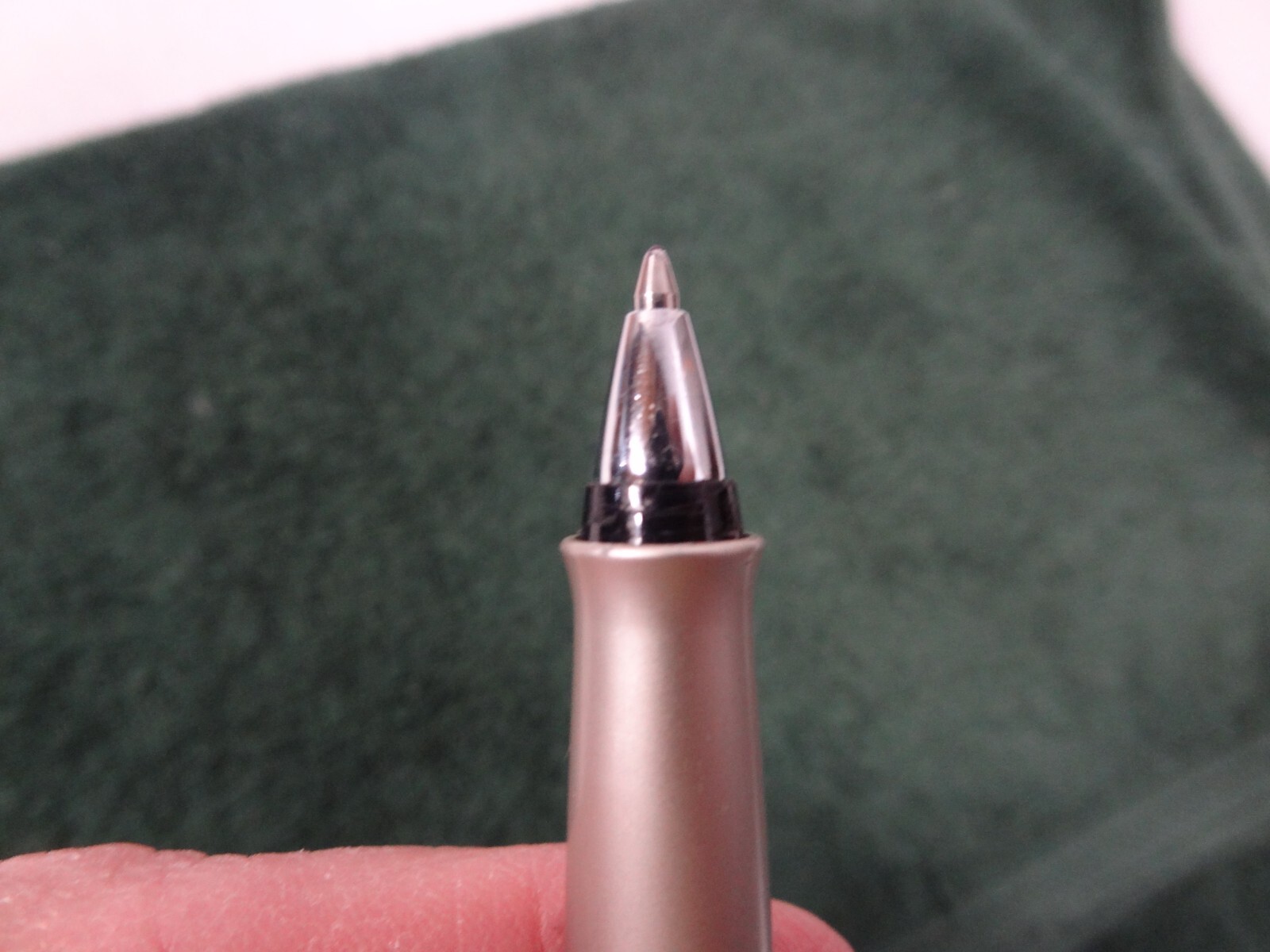 Pelikan Epoch Titan K360 Matt Silver Grey Bronze Chrome Trim Ballpoint Pen #341