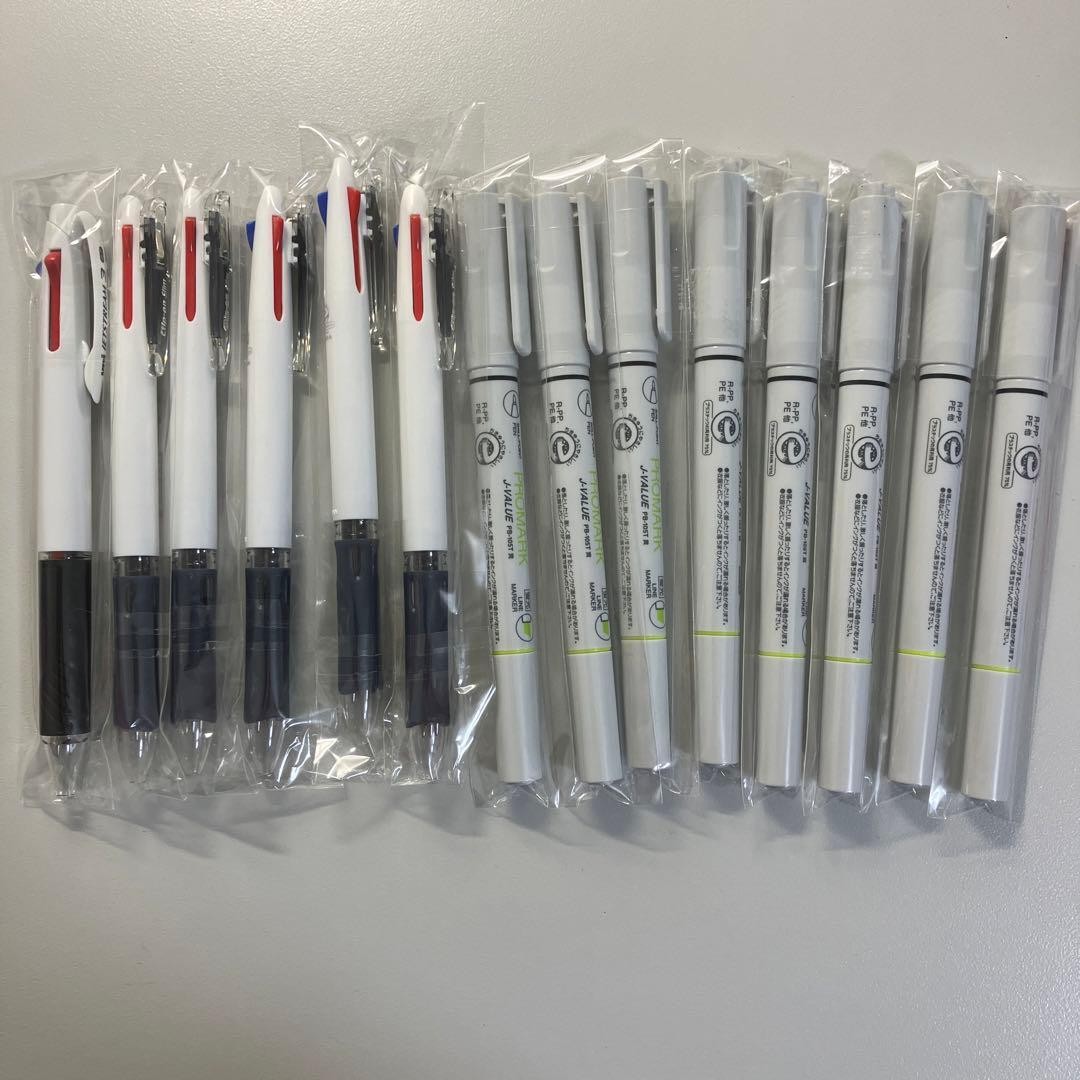 Pharmaceutical company novelty 3 color ballpoint pen with ballpoint pen, set of