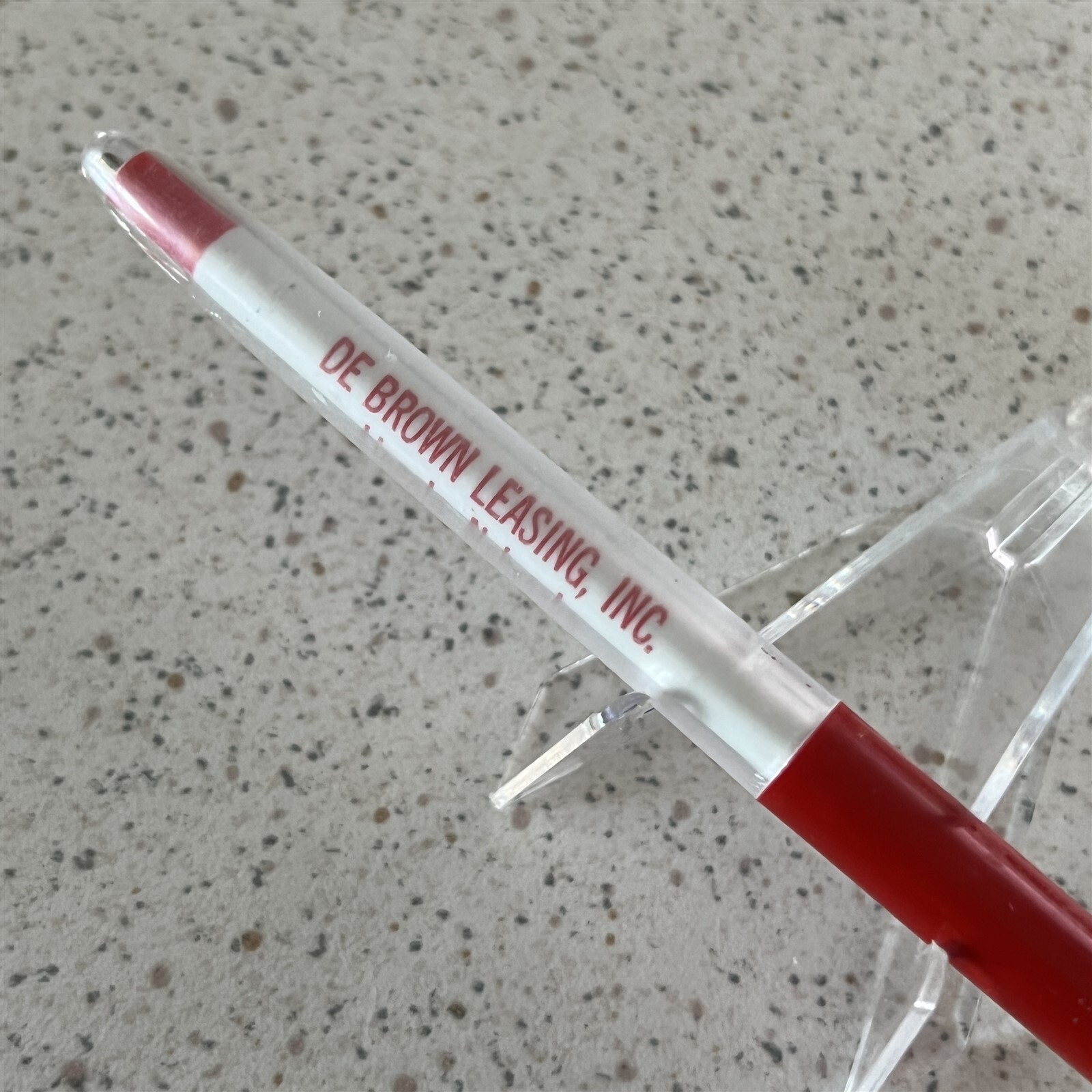De Brown Leasing Chrysler Leasing System Lincoln NE Vintage Ballpoint Pen #20086