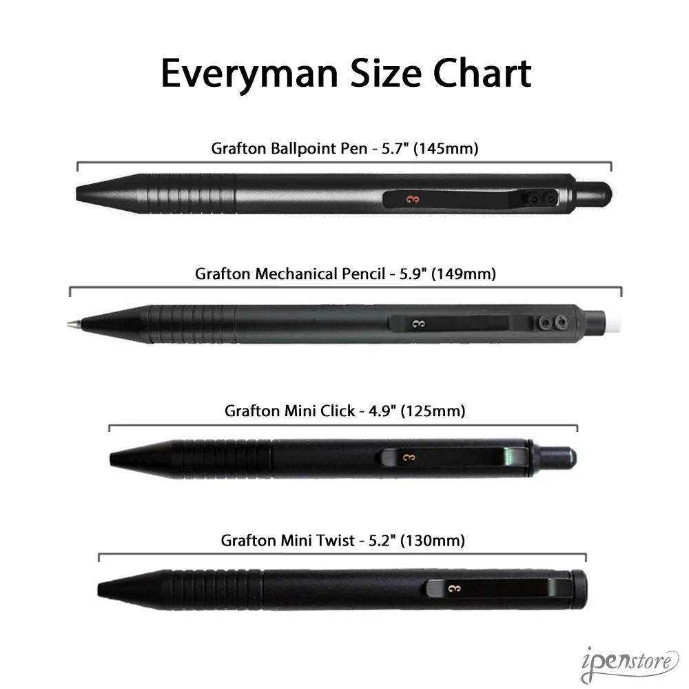 Everyman Grafton Mechanical Pencil, Super Matte OD Green