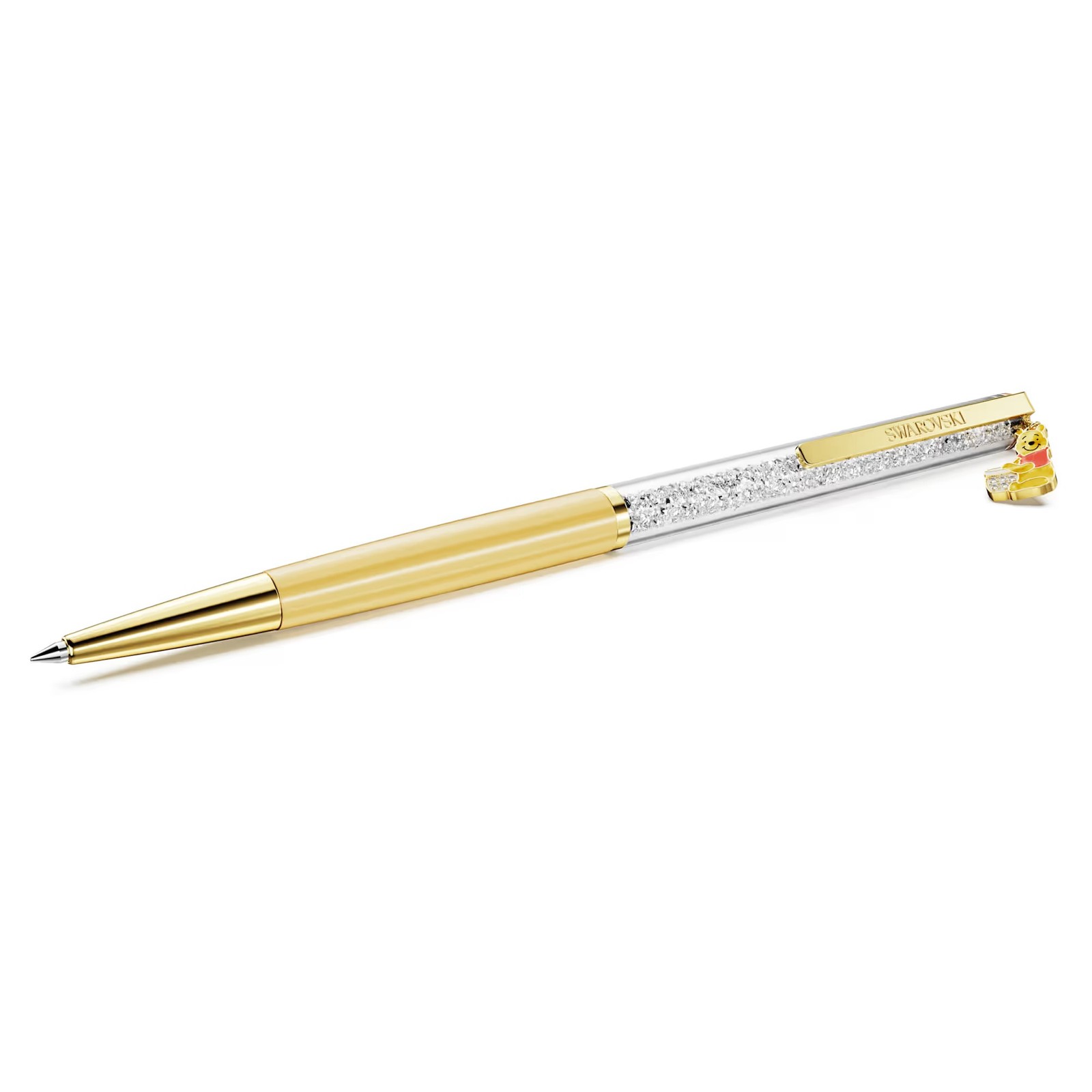 Swarovski Crystalline Ballpoint Pen, Winnie the Pooh, Yellow Lacquered, 5742784
