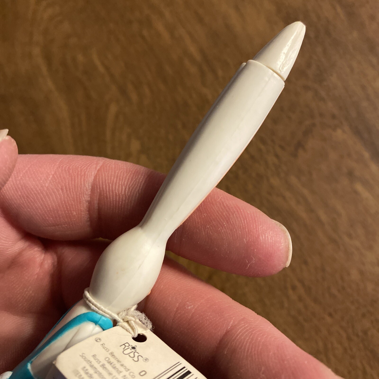 Vintage Russ Pen Easter Bunny Rabbit Writing Pen w/ Tags – Dried Up Ink 5 7/8”