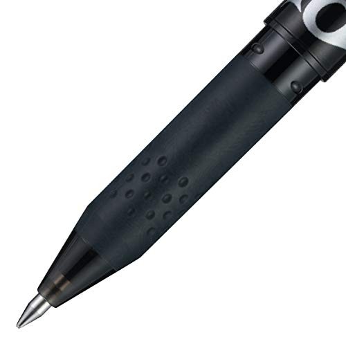 , FriXion Ball Erasable & Refillable Gel Ink Pens, 6 Count (Pack of 1) Black