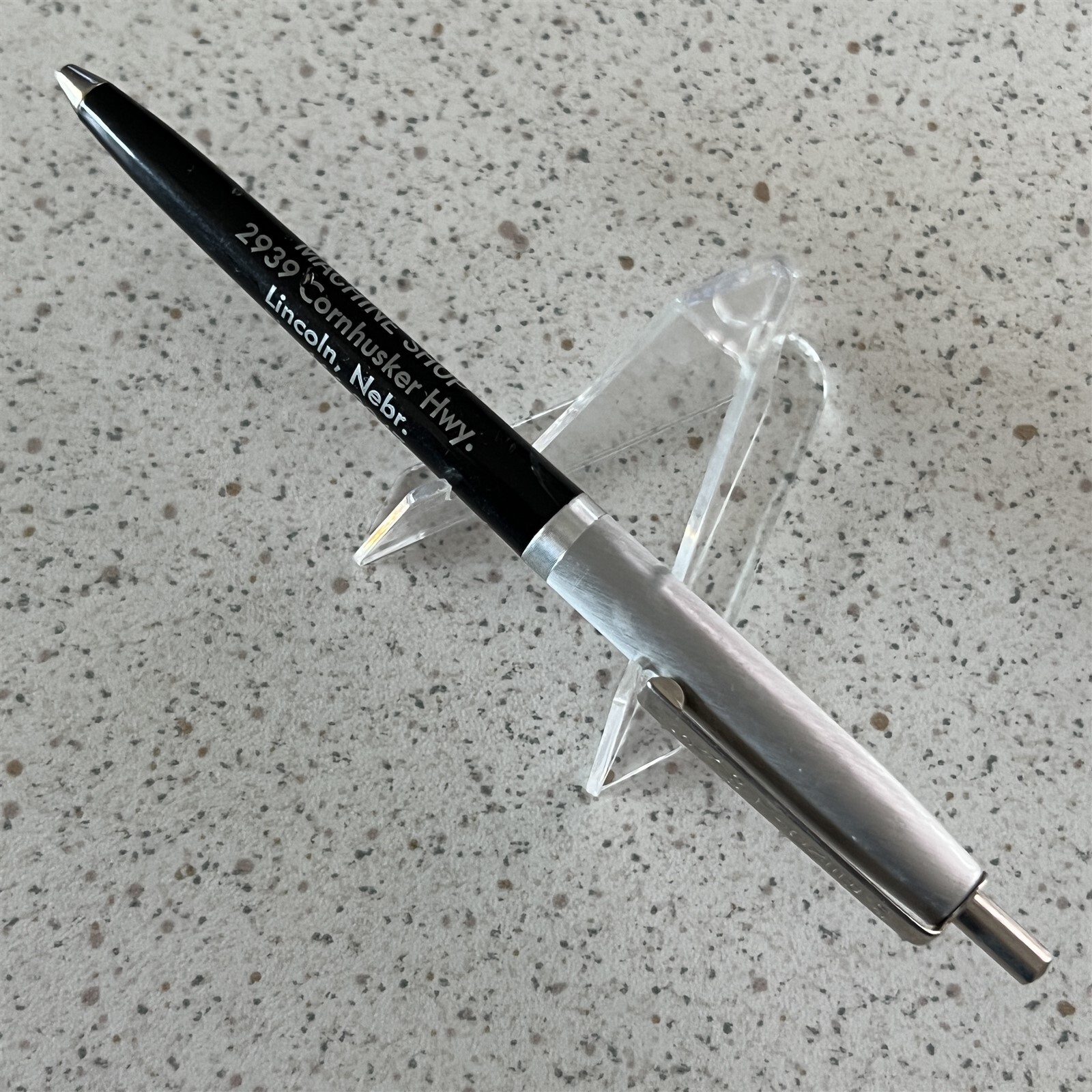 Hinkle Machine Shop Lincoln Nebraska Vintage Ballpoint Pen #20088