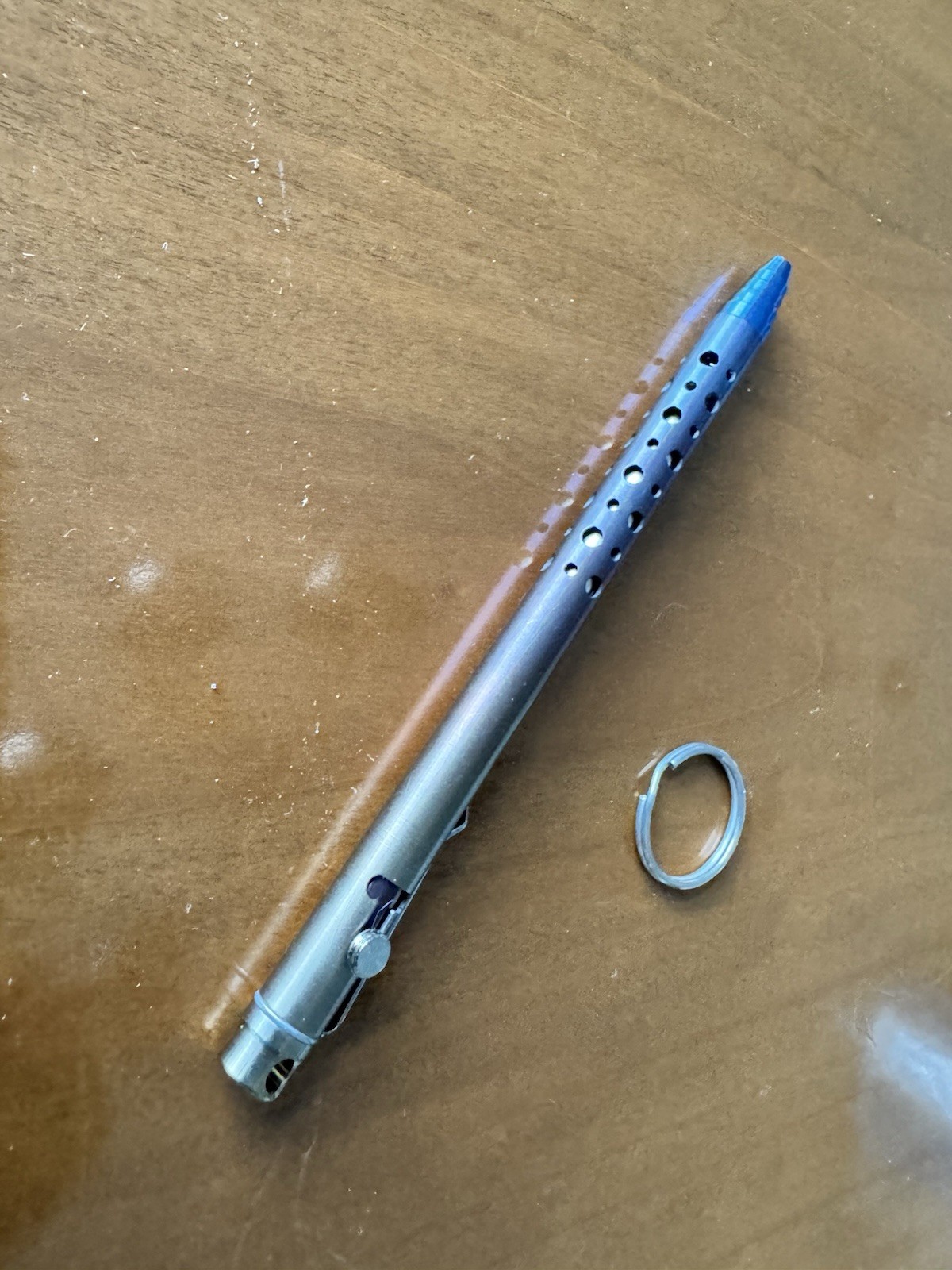 Pure Titanium Luxury Business Pen Custom Anodized Personalization Available