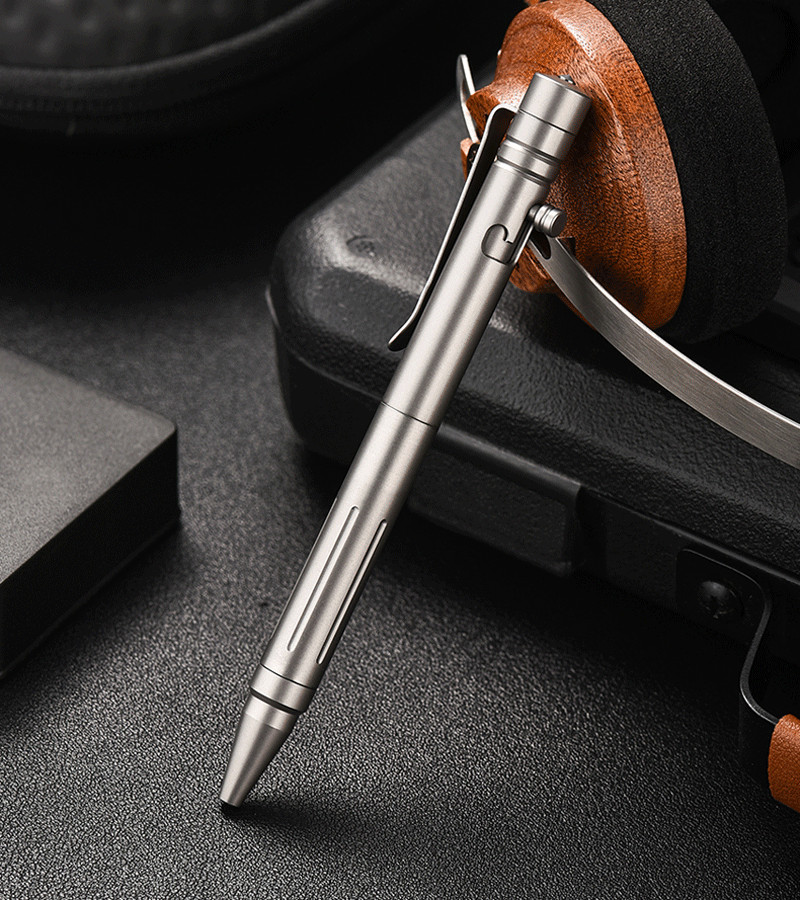 EDC Titanium Alloy Practical Ball Pen Pocket Signature Tactical Ballpoint Pen