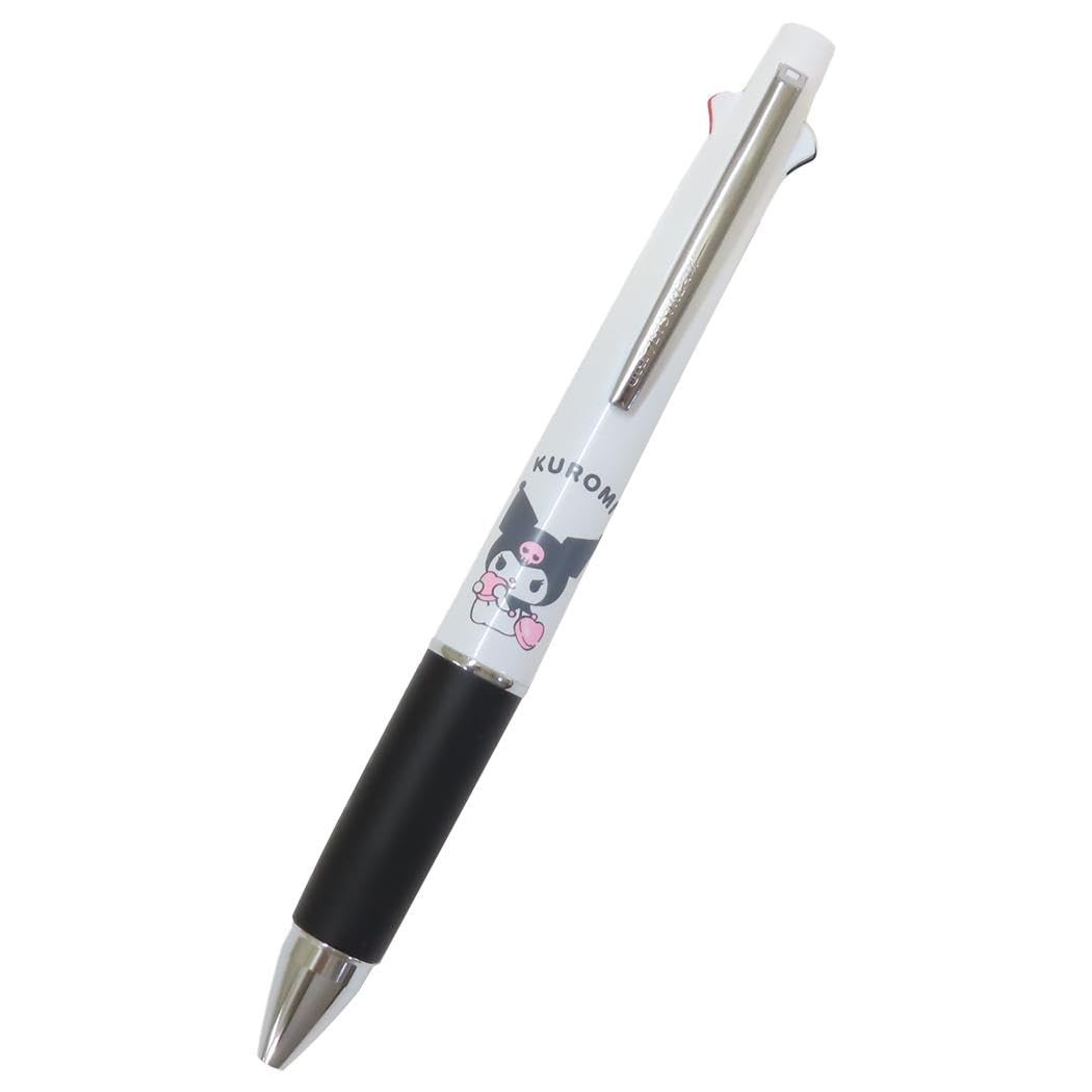 Kuromi Mechanical Pencil & Black Red Blue Green 4color Ballpoint Pen