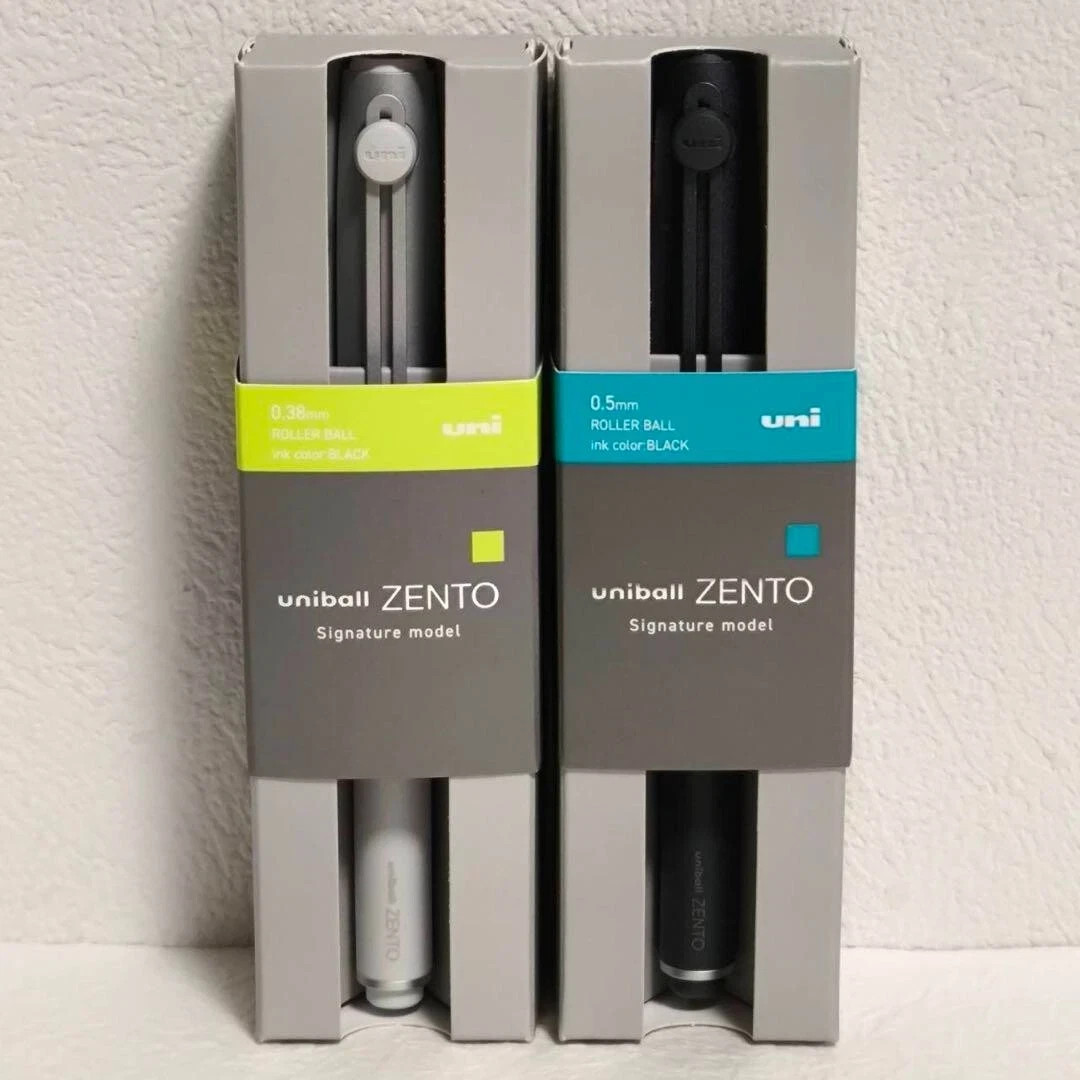 MITSUBISHI PENCIL uniball ZENTO Signature Model Gold Silver Black Stone Limited