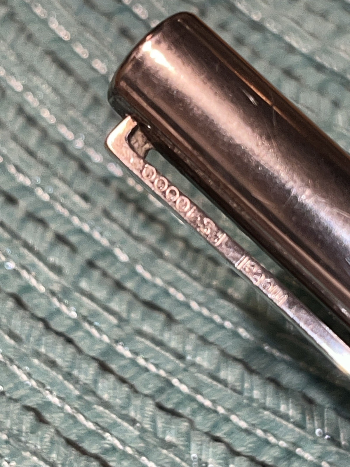 Vintage Gucci FS-10000 Solid Sterling Silver Ballpoint Pen – Working Box Papers
