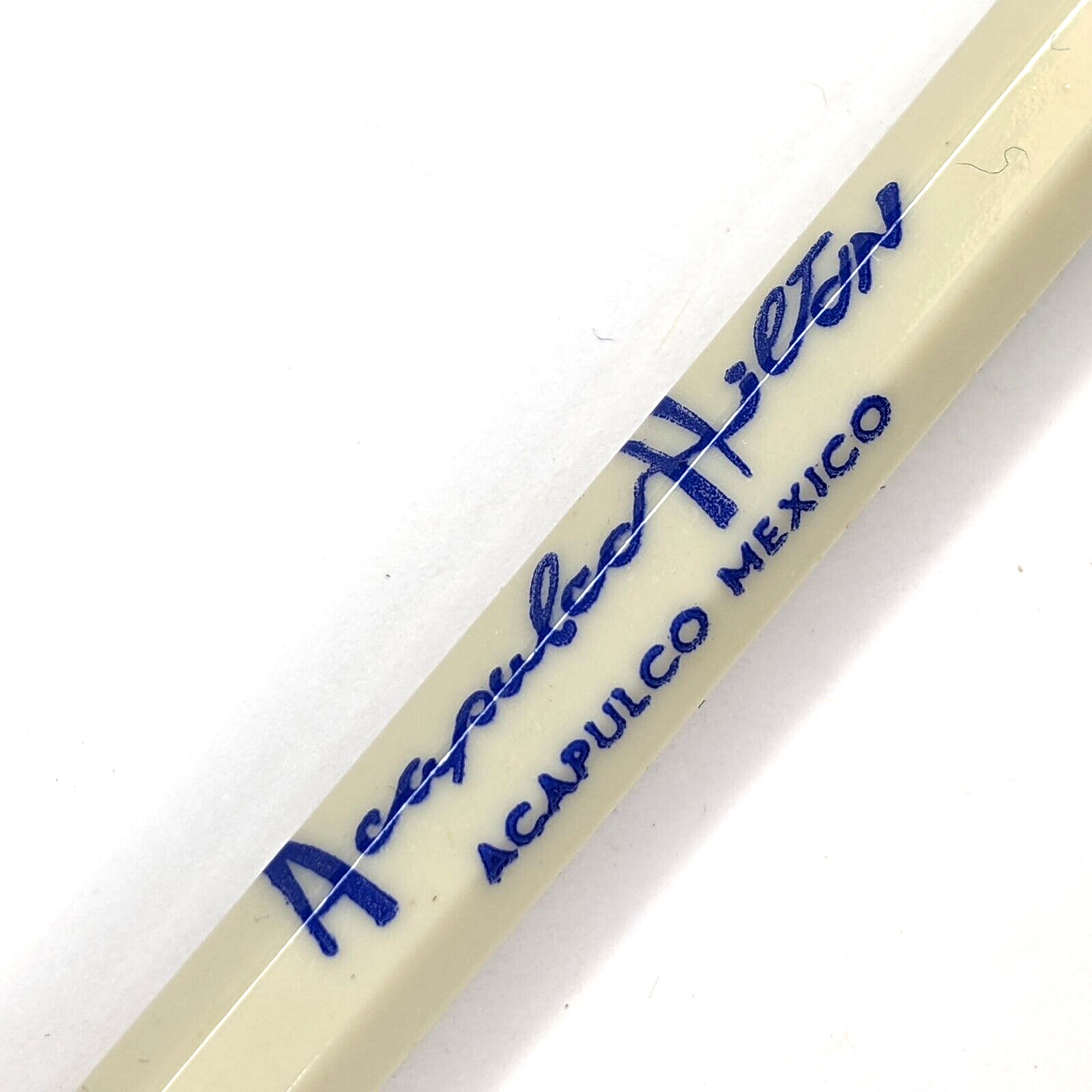 c1960s Acapulco, Mexico Acapulco Hilton Hotel Plastic Advertising Pen G39