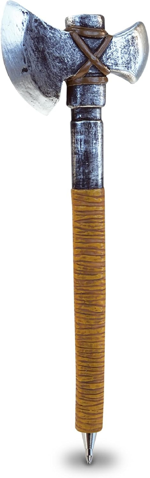 Planet Pens Ancient Battle Axe Writing Pen – Black Ballpoint Pen for Kids and Ad