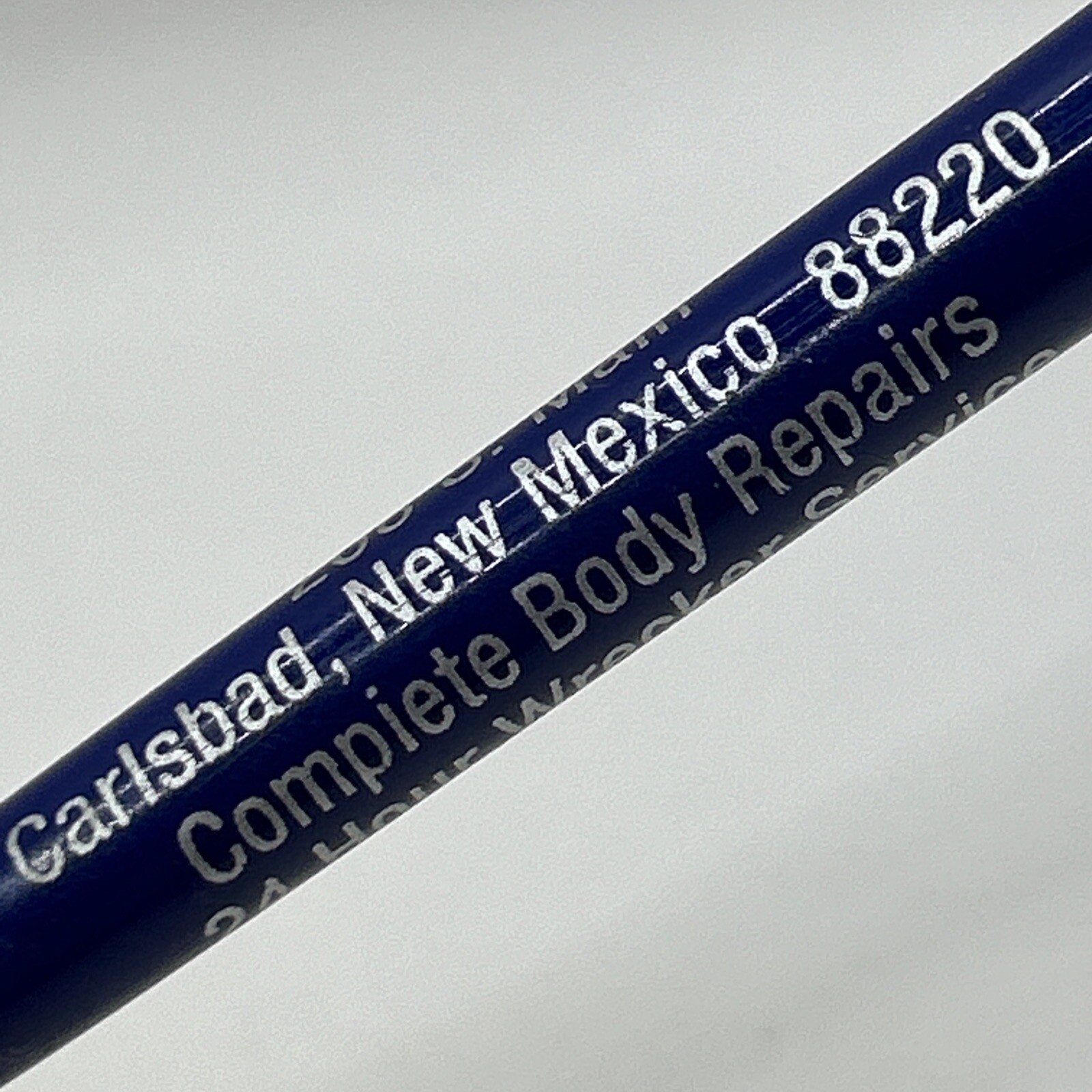 VTG Ballpoint Pen CARLSBAD BODY WORKS New Mexico