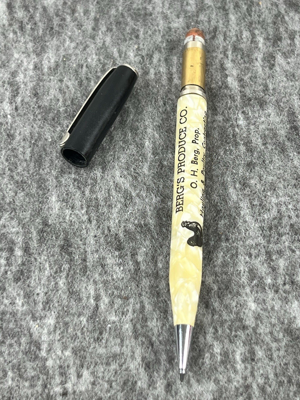 Bergs Produce Upper Tract West Virginia Mechanical Pencil Phone 4341 Ad