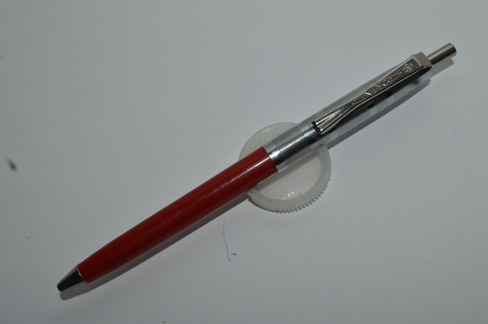 UNIPECO Ballpoint Pen Gronli Greetings Chicago Promo Pen New-Old Stock Ca 1960s