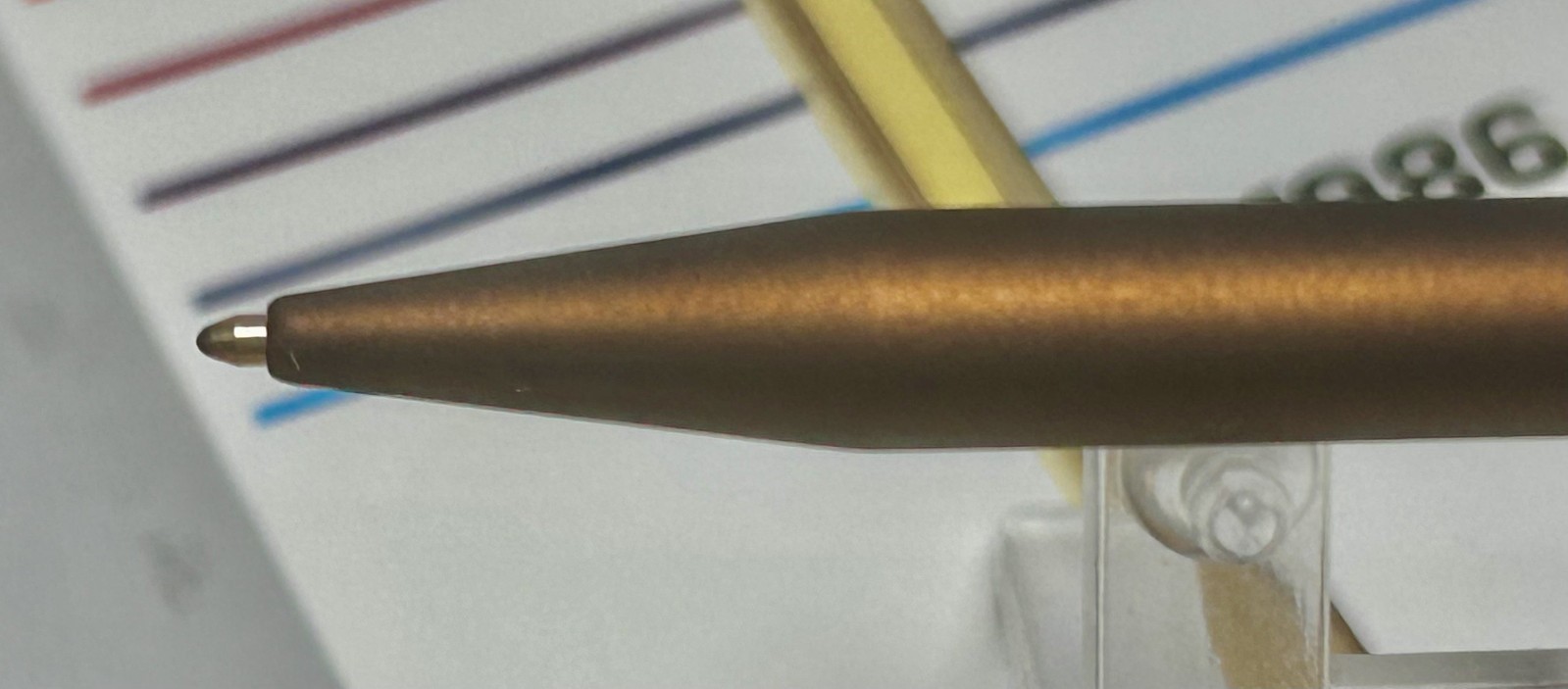 1986 Ritepoint CHROMATIC Standard Salesman Sample CR-732 GENERAL ELECTRIC Pen