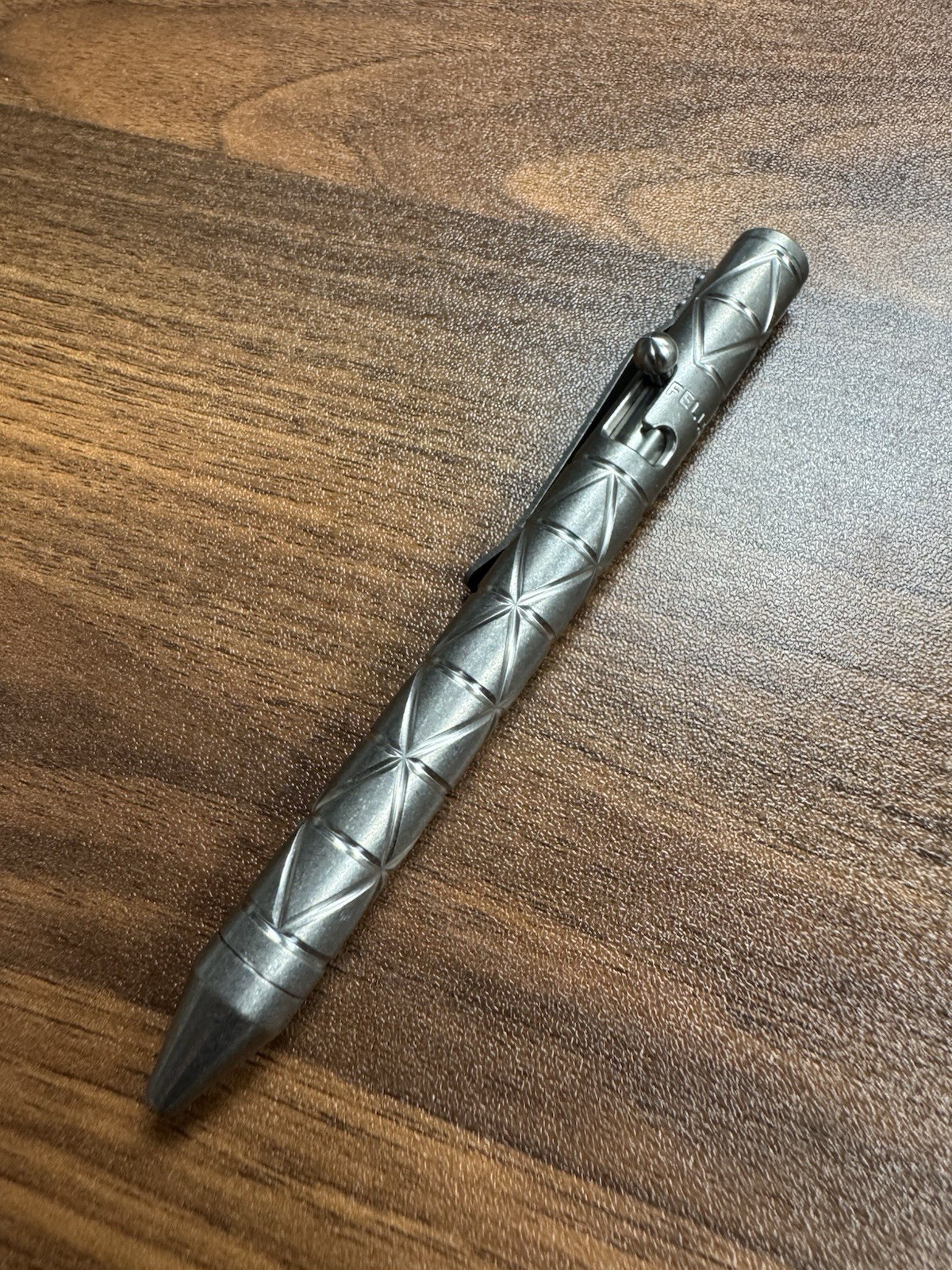Original Brian Felholter Titanium EDC Addiction Limited Code Orange Gel Pen