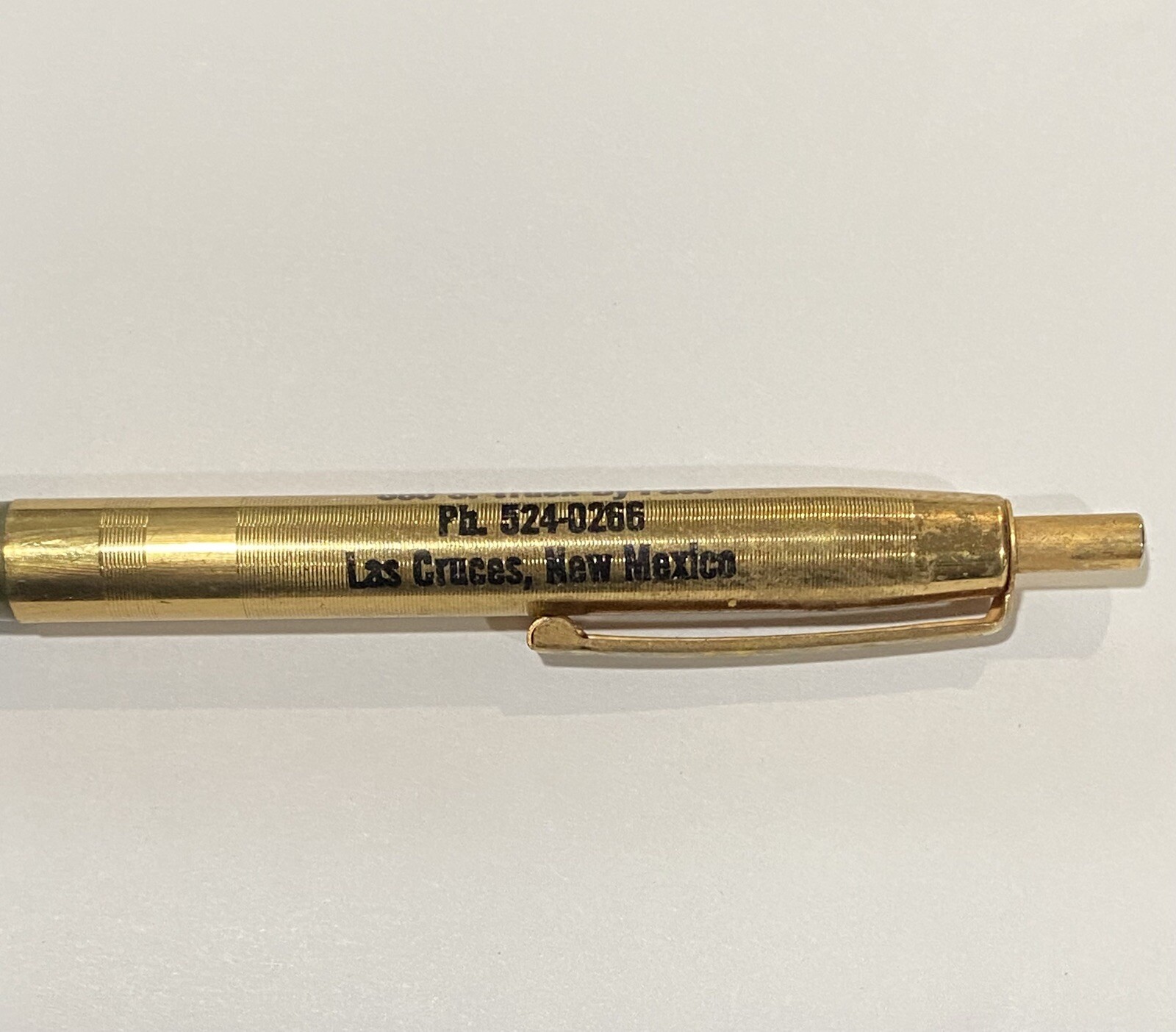 Vintage Richard’s Mobil Truck Stop Advertising Pen Las Cruces NM New Mexico