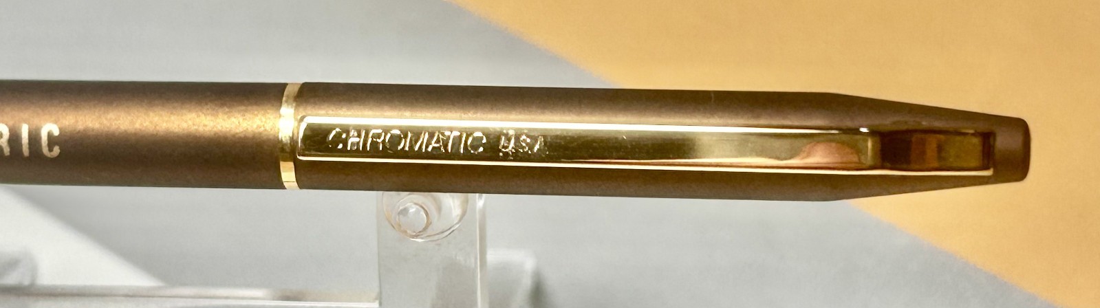 1986 Ritepoint CHROMATIC Standard Salesman Sample CR-732 GENERAL ELECTRIC Pen