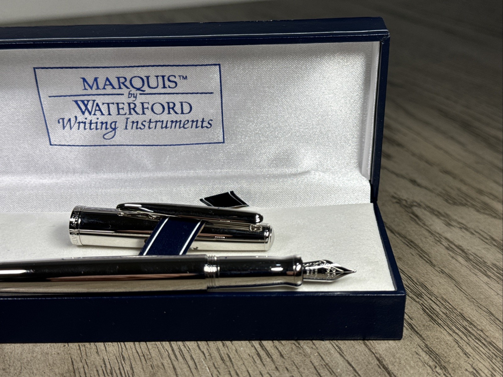 Futuredex Marquis By Waterford Silver Iridium Point Ink Pen