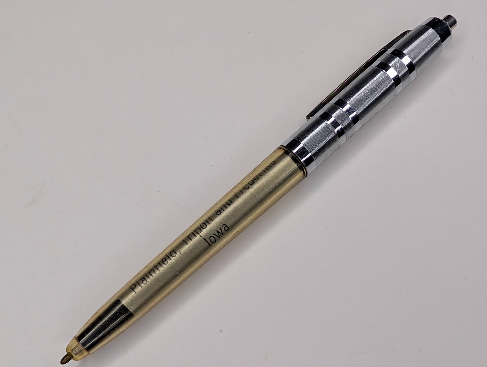 c1970s Plainfield Tripoli Frederika IA Butler-Bremer Telephone Co Utility Pen IA