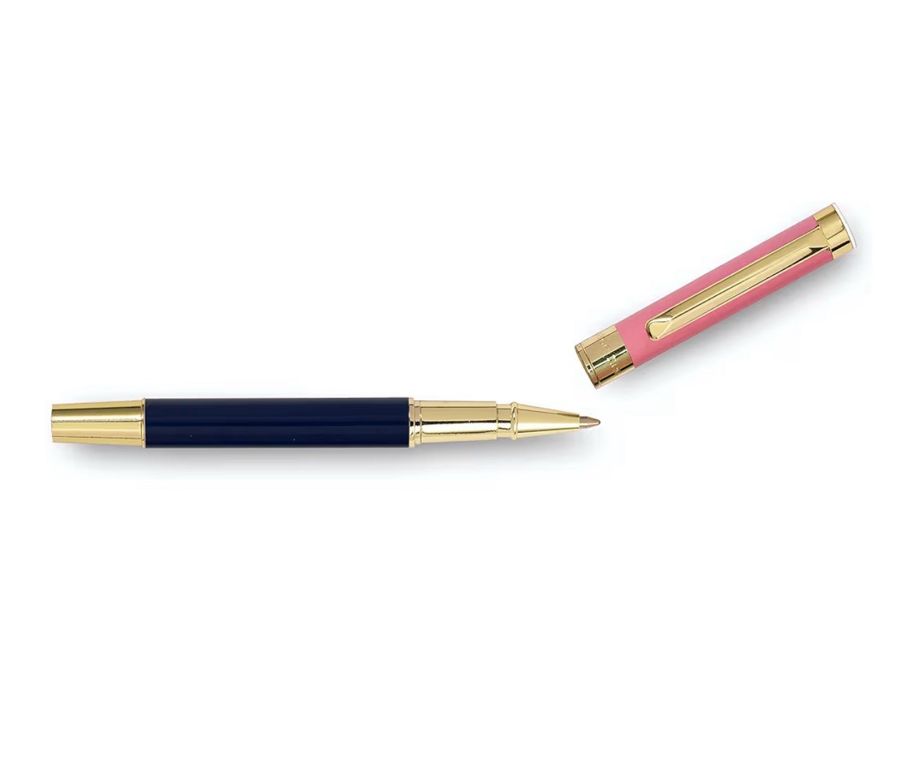 Kate Spade New York Black Ink Ballpoint Pen Reusable Gift Box, Colorblock