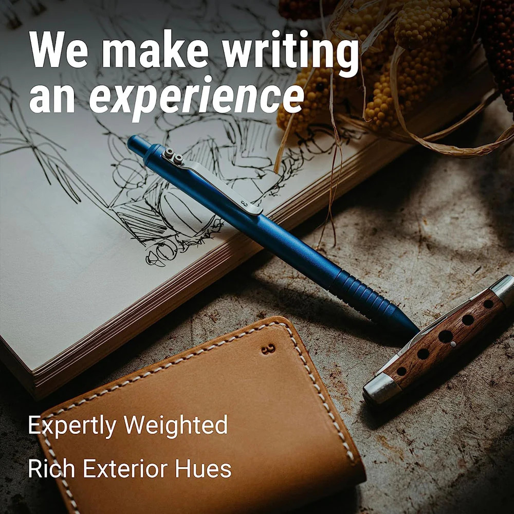Everyman Grafton Ballpoint Pen, Aegean Blue