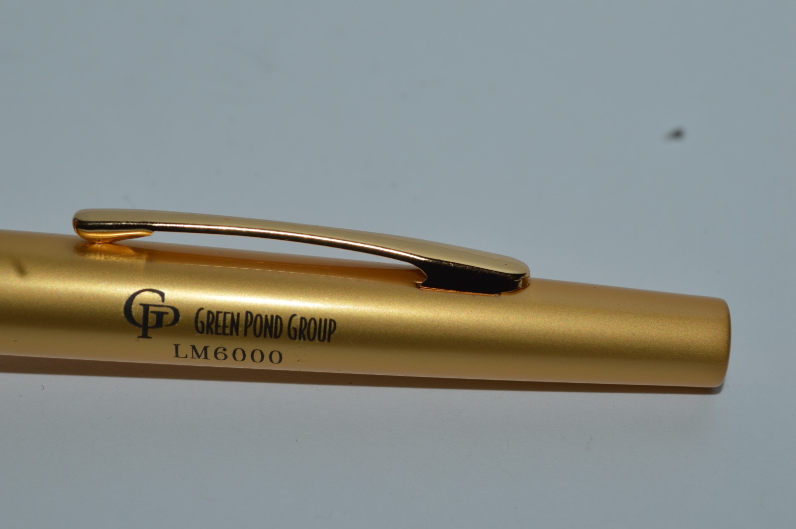 BETTONI LM6000 Ballpoint Gel Pen Green Pond Group Salesman’s Sample New Old SToc