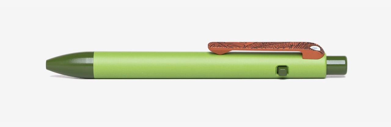 Tactile Turn Side Click Ink Pen – Sprout Limited Ed – Titanium – Mini (4.6″)