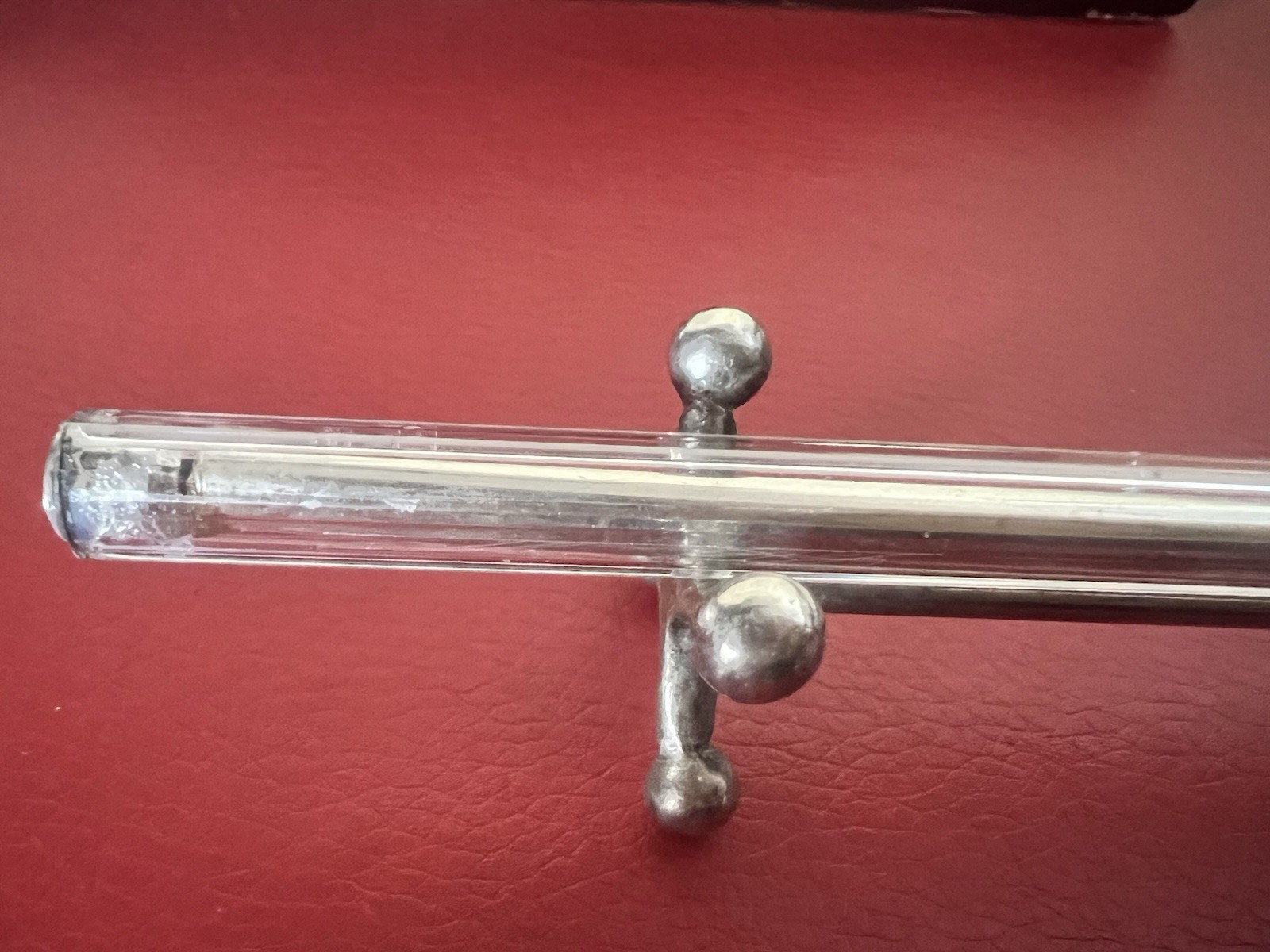 BIC Cristal Silver Pen With Solid 925 SILVER Cap Vintage ’91 A