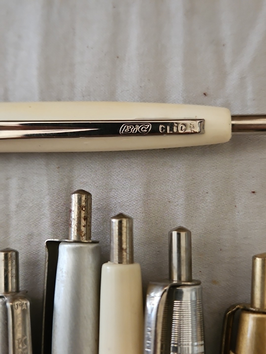 Lot of 15 Vintage Advertising Ballpoint Pens Branded Coors Rare+ Bic Clic