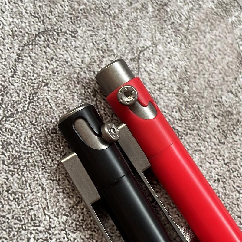 PEI PEEK POM Titanium Ballpoint Pen Signature Writing Pocket Pen Business Office