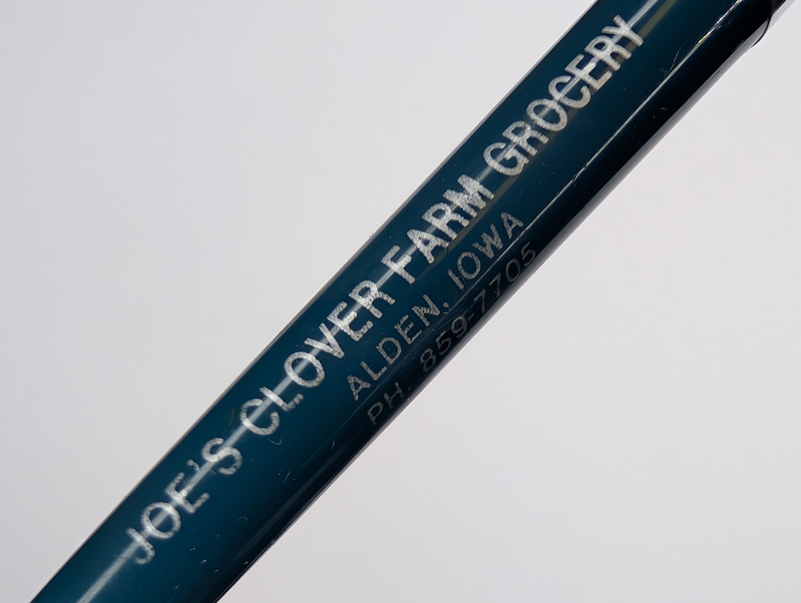 c1970s Alden, Iowa Joe’s Clover Farm Grocery Advertising Pen 7 Days IA G24