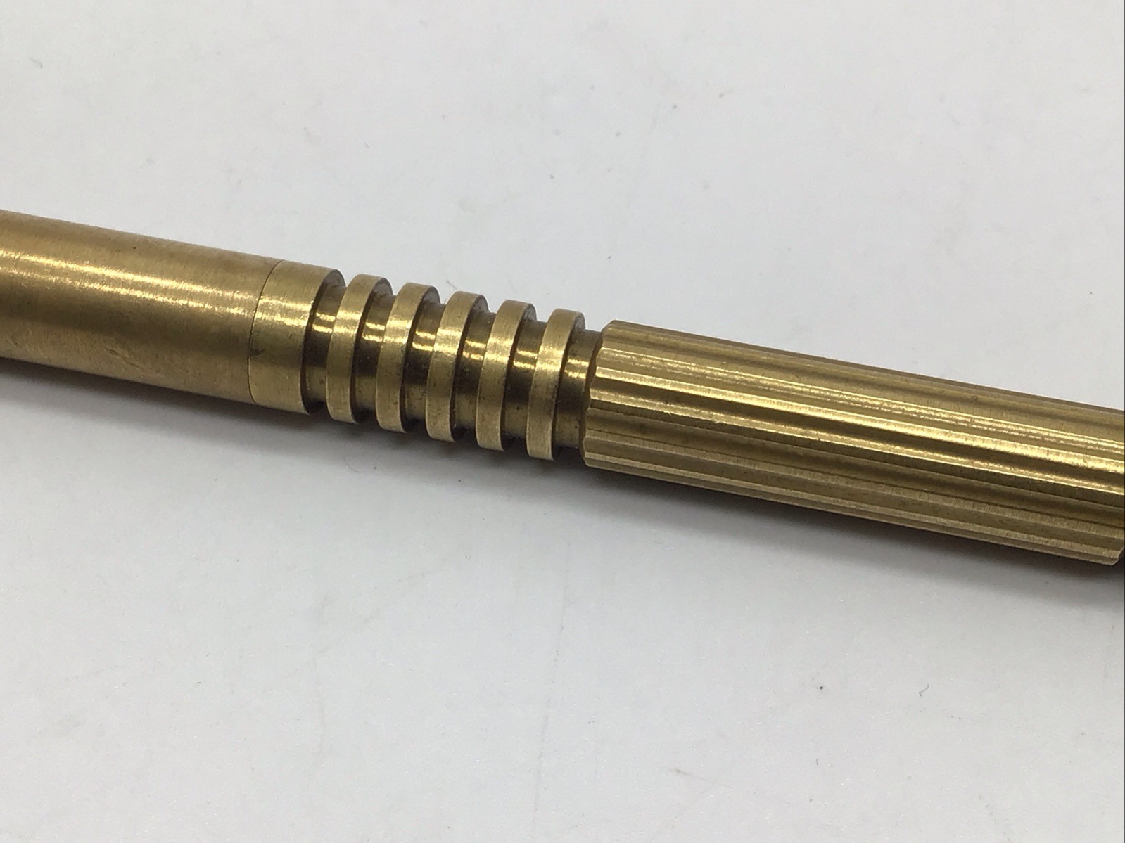 Rick Hinderer Knives Copper Investigator Pen Solid Copper EDC Tactical Pen