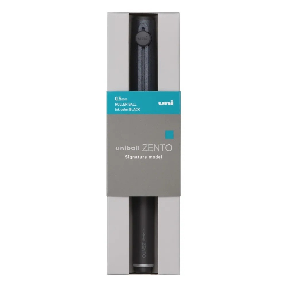 MITSUBISHI PENCIL uniball ZENTO Signature Model 0.5mm Metallic Black