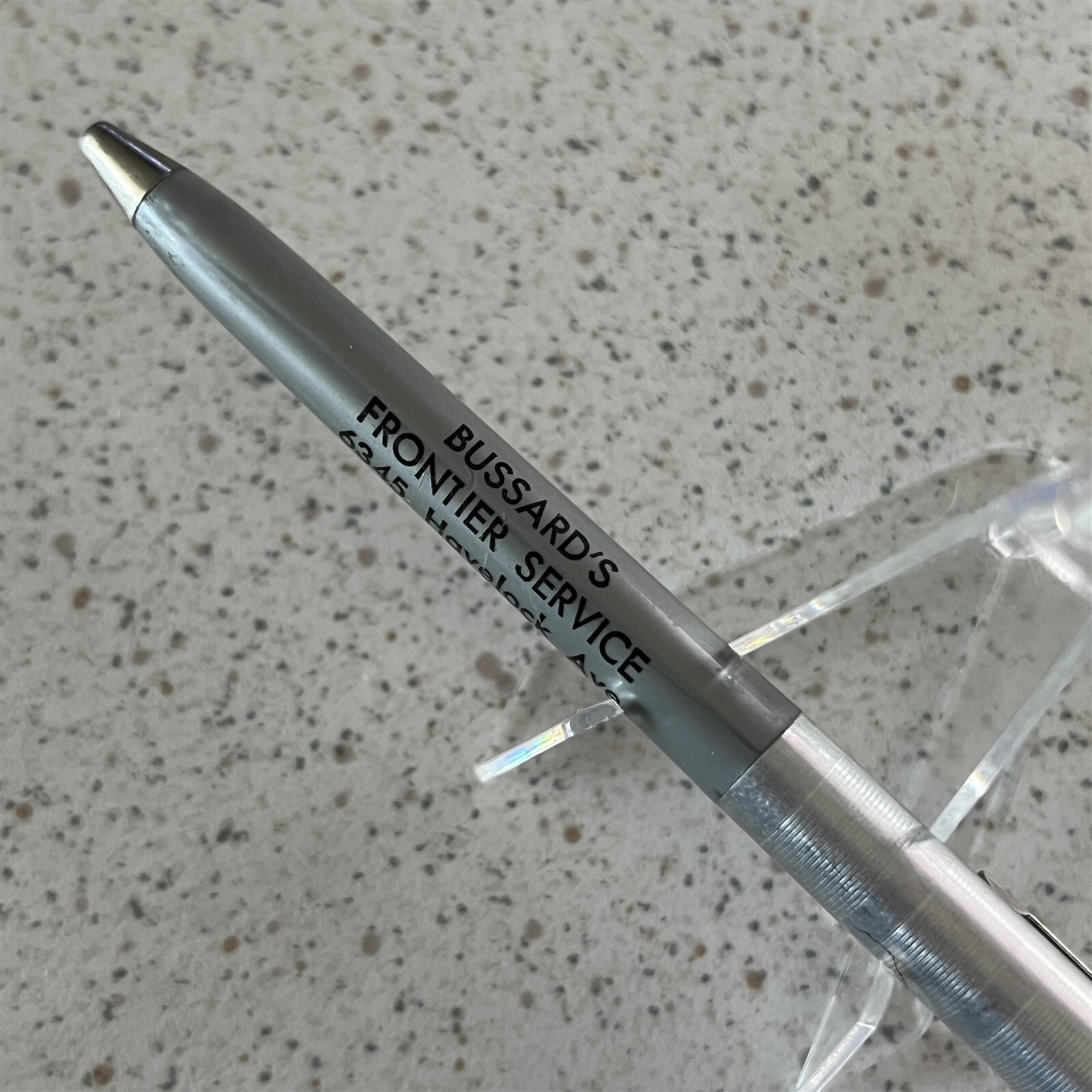 Bussard’s Frontier Service Lincoln Nebraska Vintage Ballpoint Pen #20080