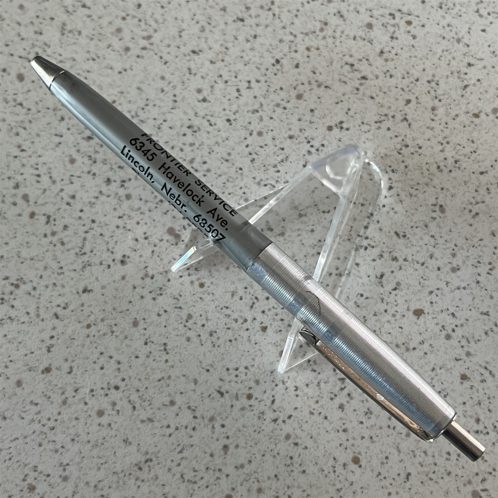 Bussard’s Frontier Service Lincoln Nebraska Vintage Ballpoint Pen #20080
