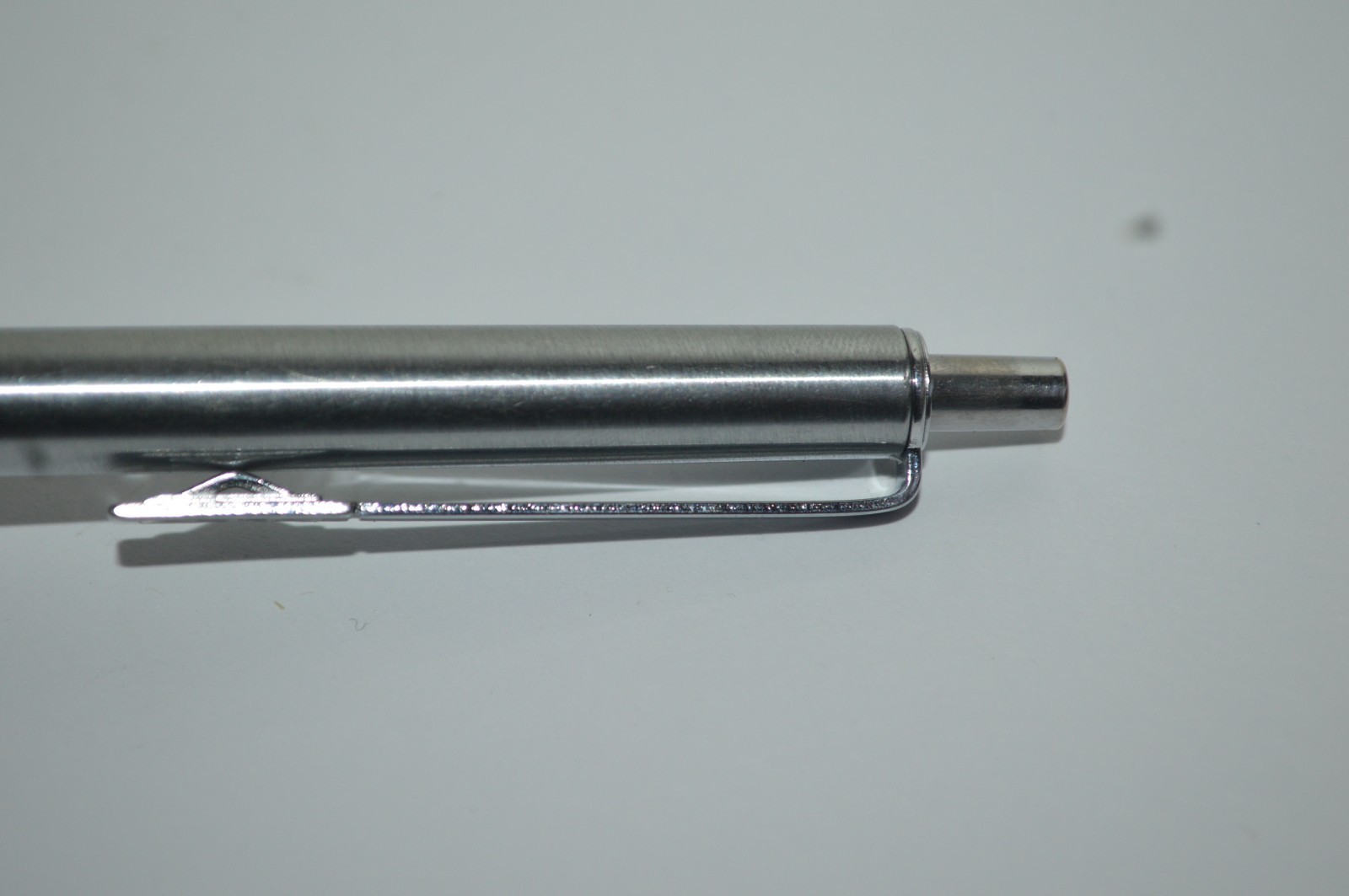 PAPER MATE Profile Slim Grip Ballpoint Pen ASEA Promo Chrome Made In USA 1990s