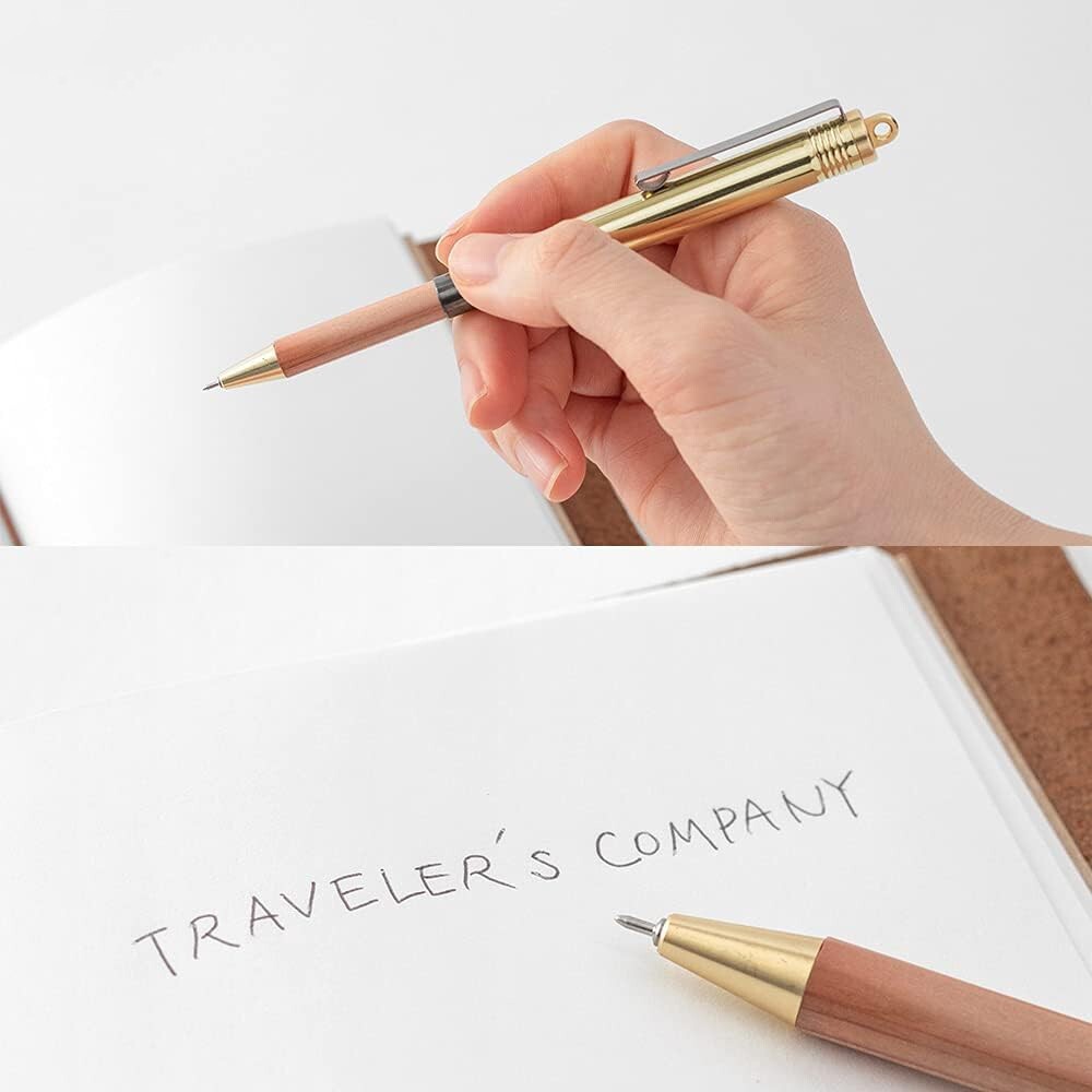 TRAVELER’S COMPANY Brass Ballpoint Pen Solid Brass