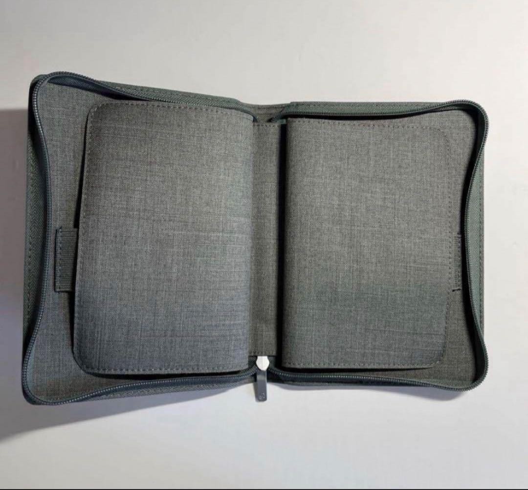 KACO pen case, fountain pen case, gray, for 10 #78102c