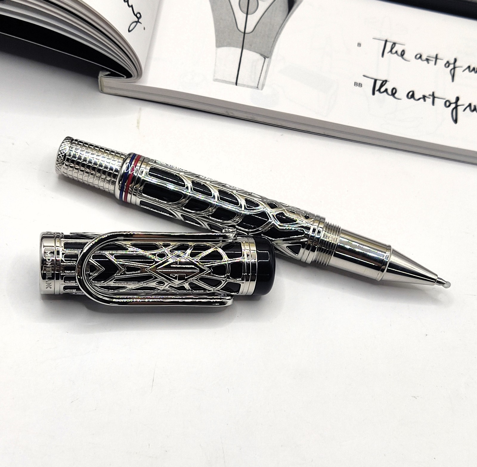 Premium Montblanc Homage to The Great Gatsby Edition Rollerball Pen With Box
