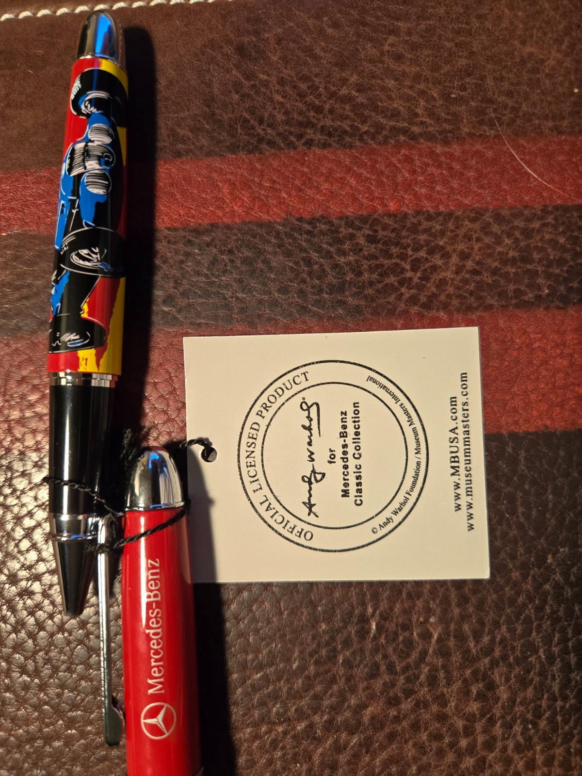 Acme Andy Warhol Mercedes Benz Rollerball pen – «FIRST EDITION» ORIGINAL OWNER