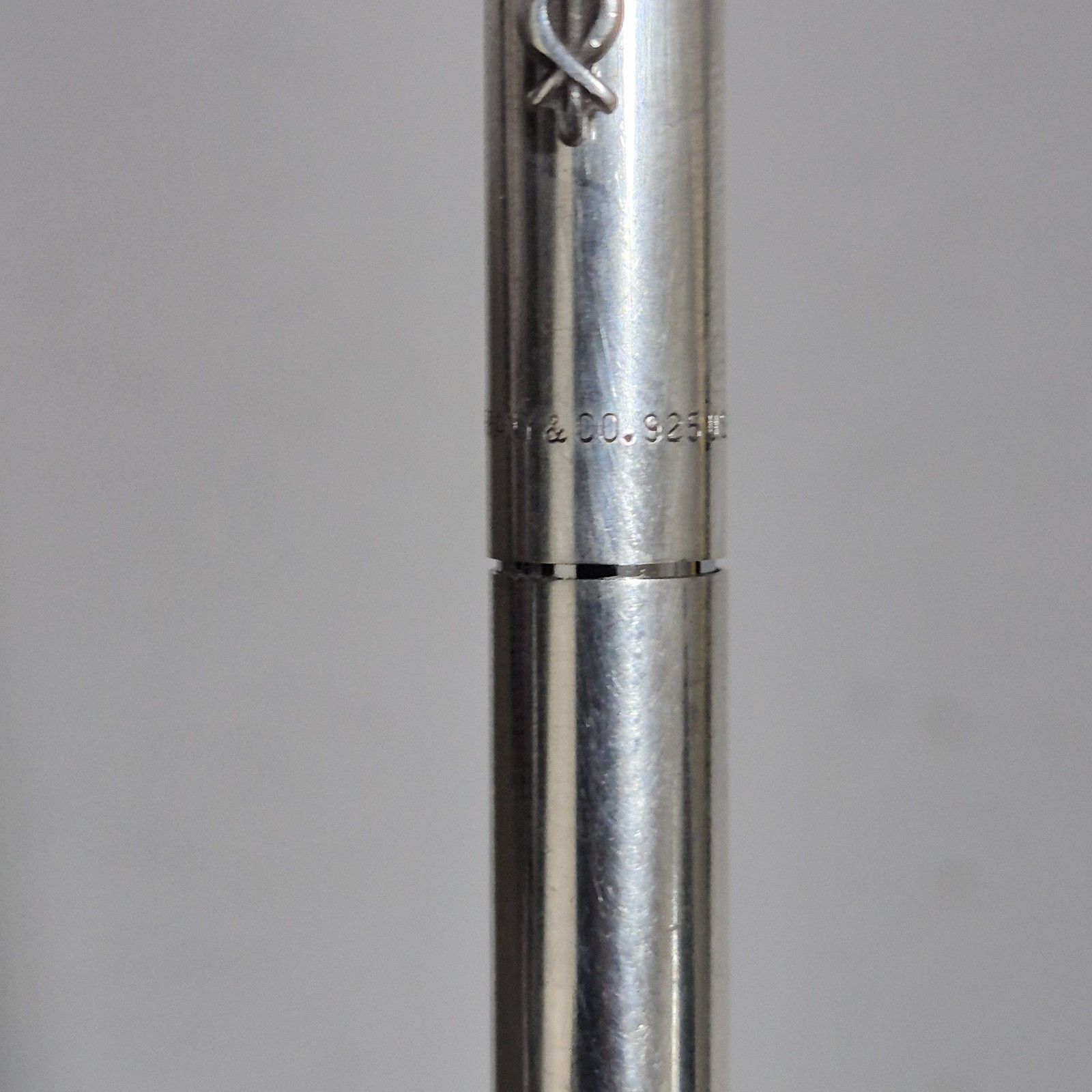 Vintage Tiffany & Co. 925 Sterling Silver Medical Caduceus Ballpoint Pen