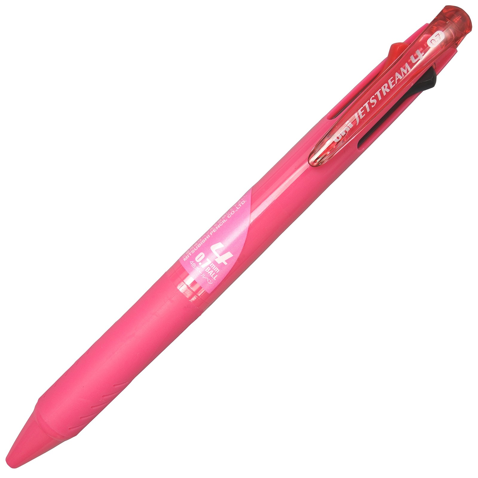 Uni Ballpoint Pen Jetstream 3 Color Black Red Blue Green Ink Rose Pink 0.7mm