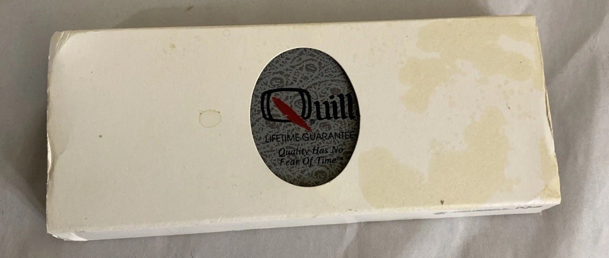 Quill Lepel 70 Years Anniversary Ballpoint Pen NOS Gift Box Parker G2 Refill NIB