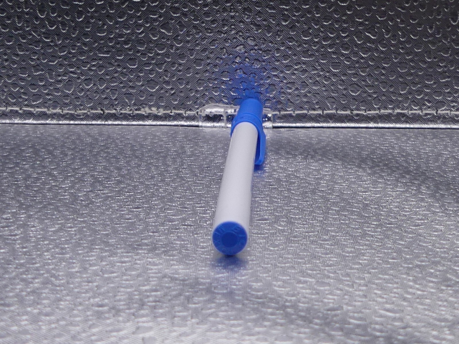 Town Of Newton Sussex County Newton Townhall Bic White Blue Mexico Ballpoint Pen