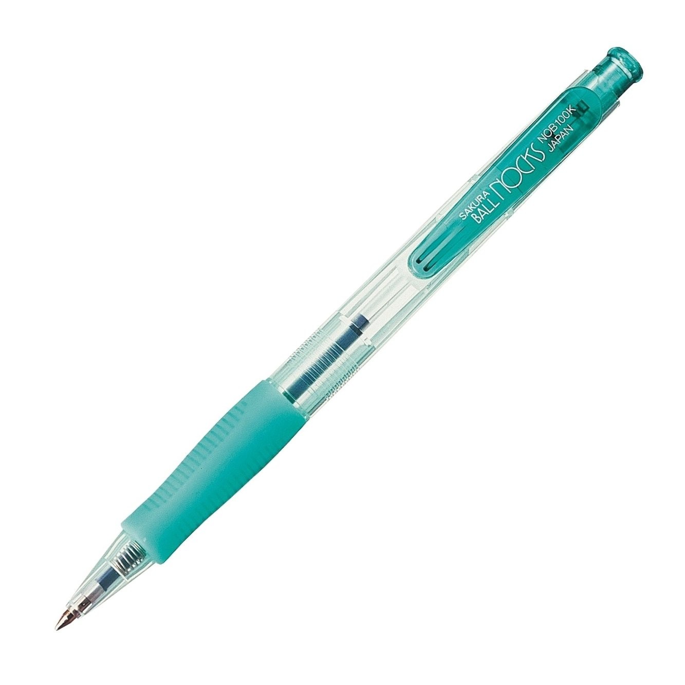 Oil-based ballpoint pen NOB100K#27-10P Yellow-green 10 Pieces