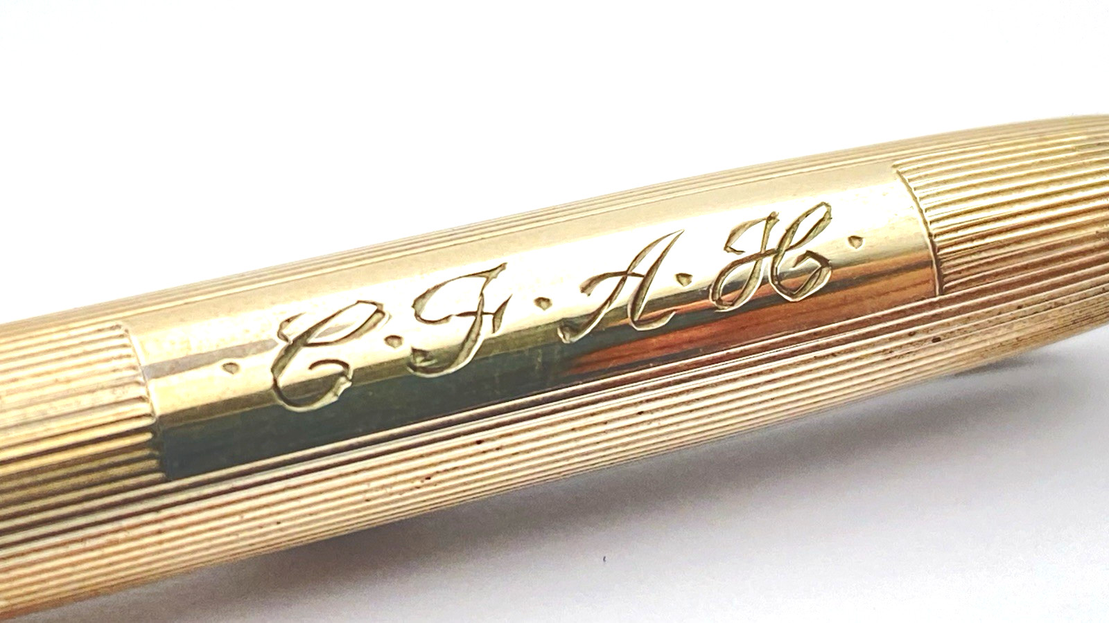 VINTAGE YARD O LED DELUXE BALLPOINT PEN IN STERLING SILVER MADE IN ENGLAND 1988