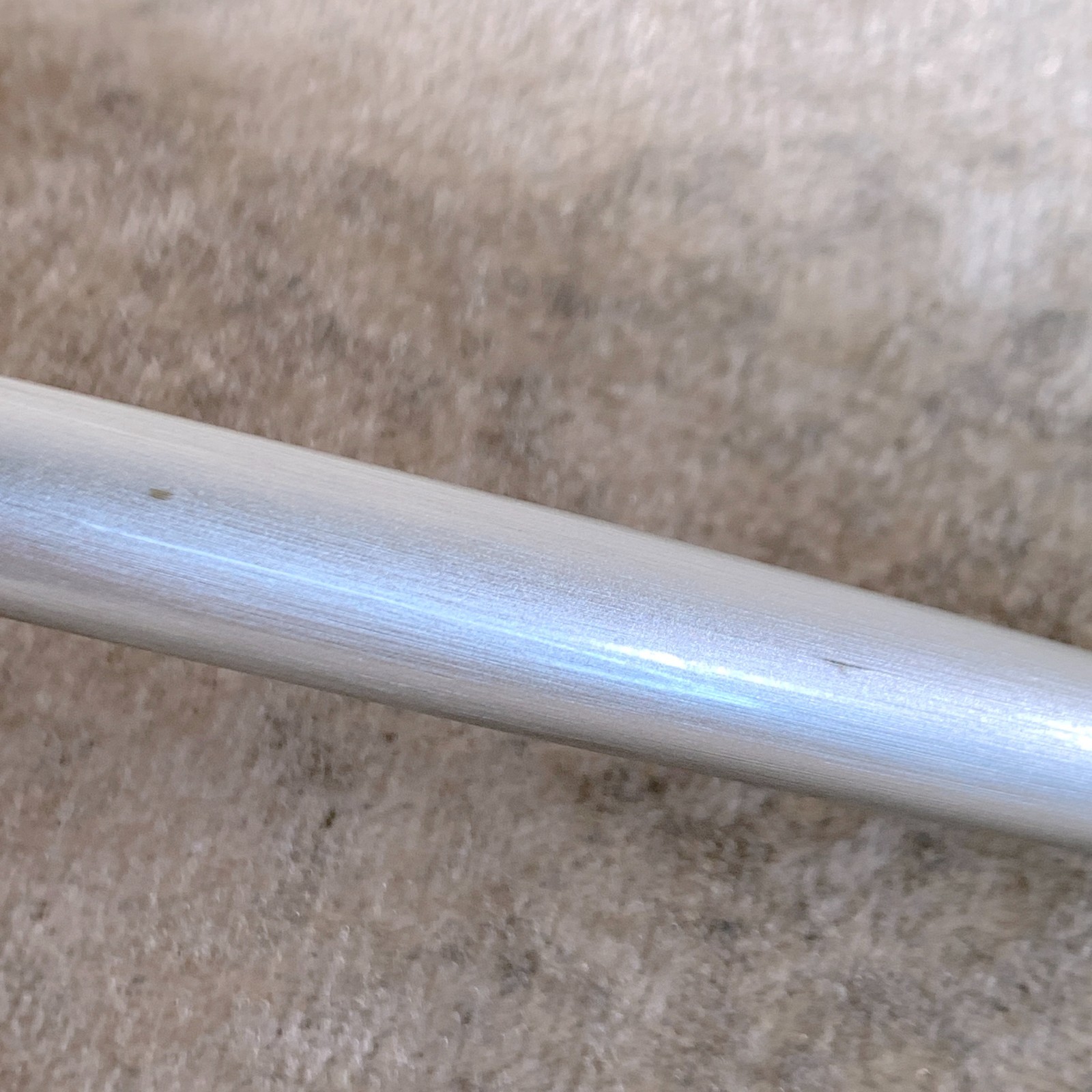 Cartier Mini Ballpoint Pen Charm Silver Lacquer Palladium Finish w/Case & Papers