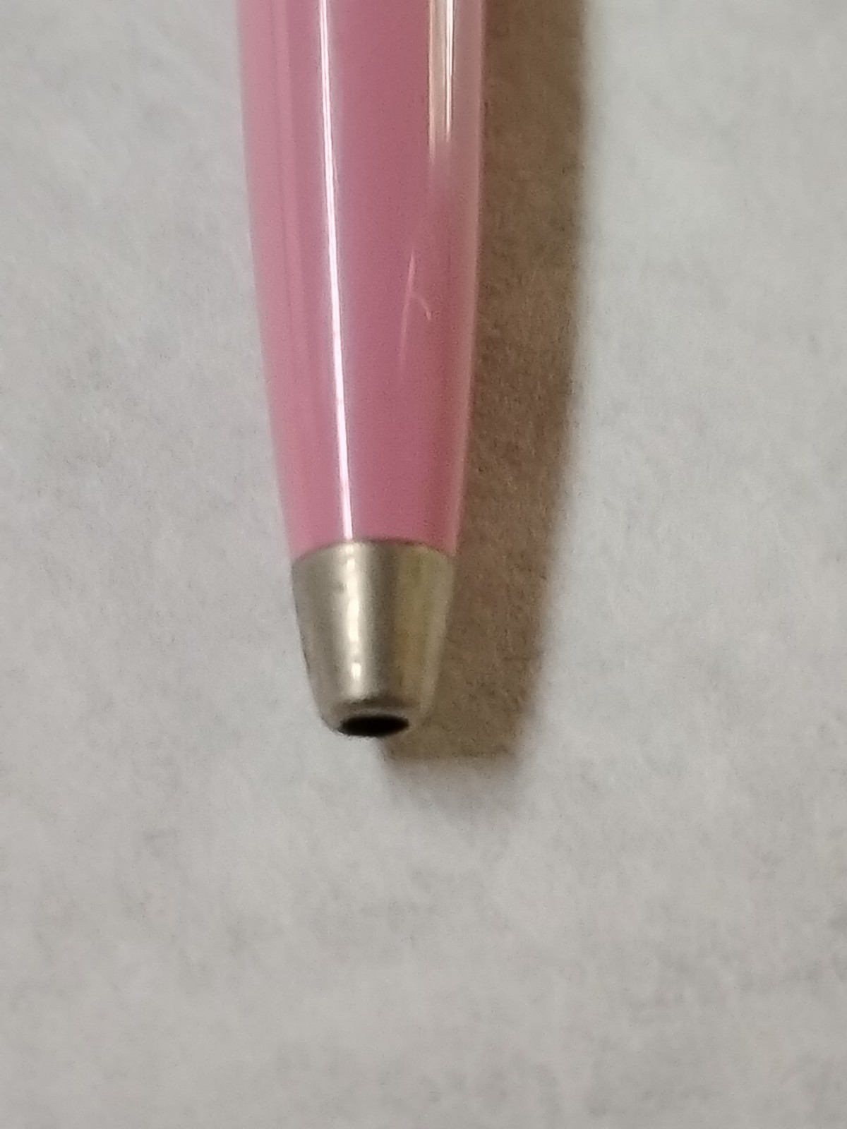 Vintage Paper Mate Vintage Double Heart Pink Ballpoint Pen #F4